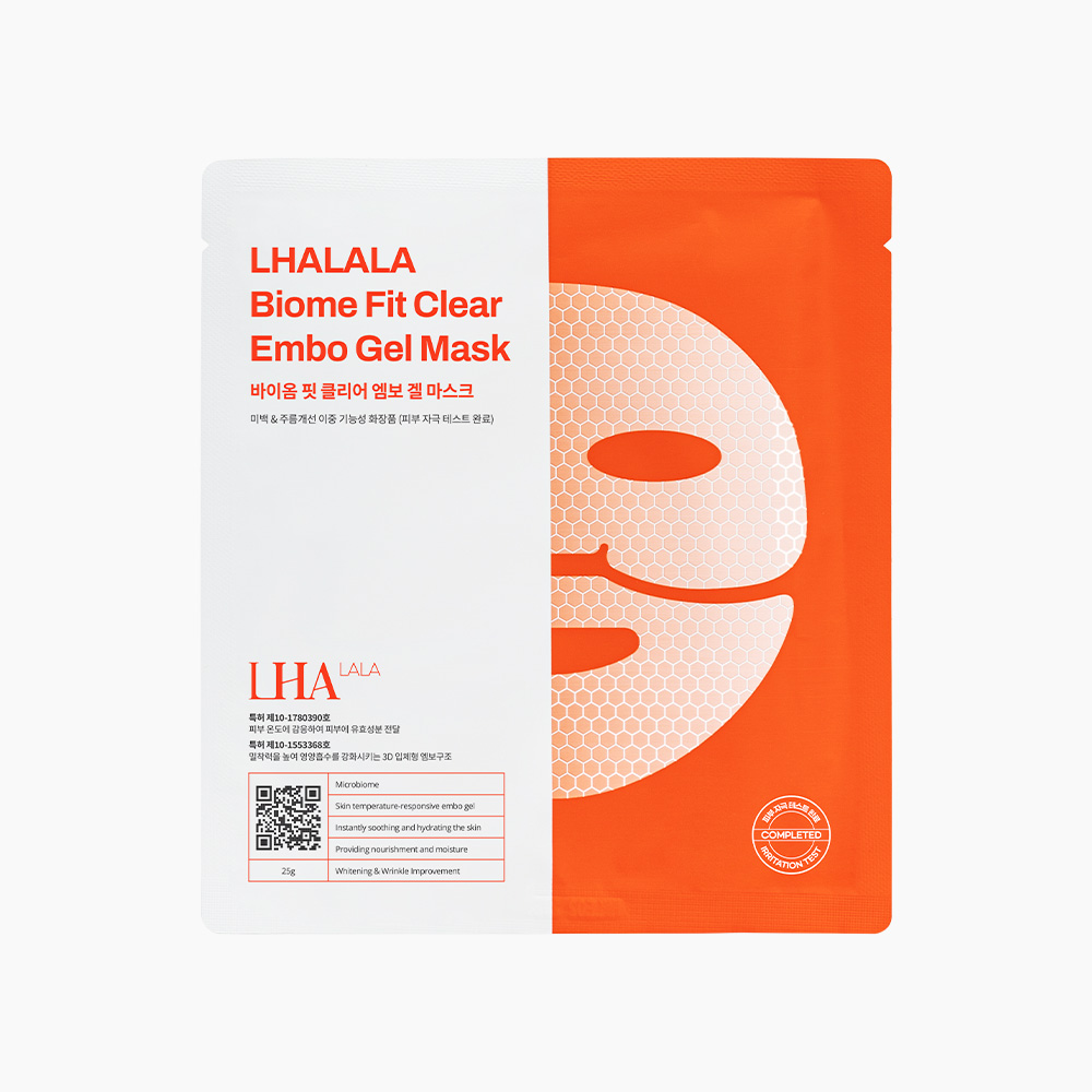 LHALALA Biome Fit Clear Embo Gel Mask